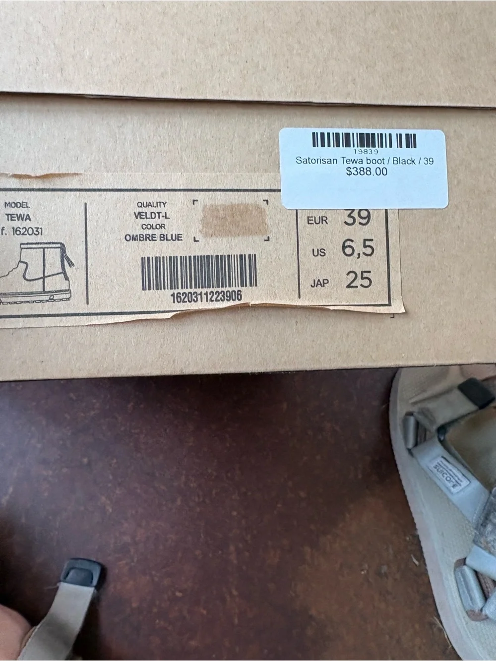 Santorisan Tewa Zip Boot size 39